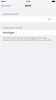 Apple iPhone 6 Plus - E-Mail - Konto einrichten - 1 / 1