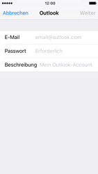 Apple iPhone SE - E-Mail - Konto einrichten (outlook) - 6 / 11