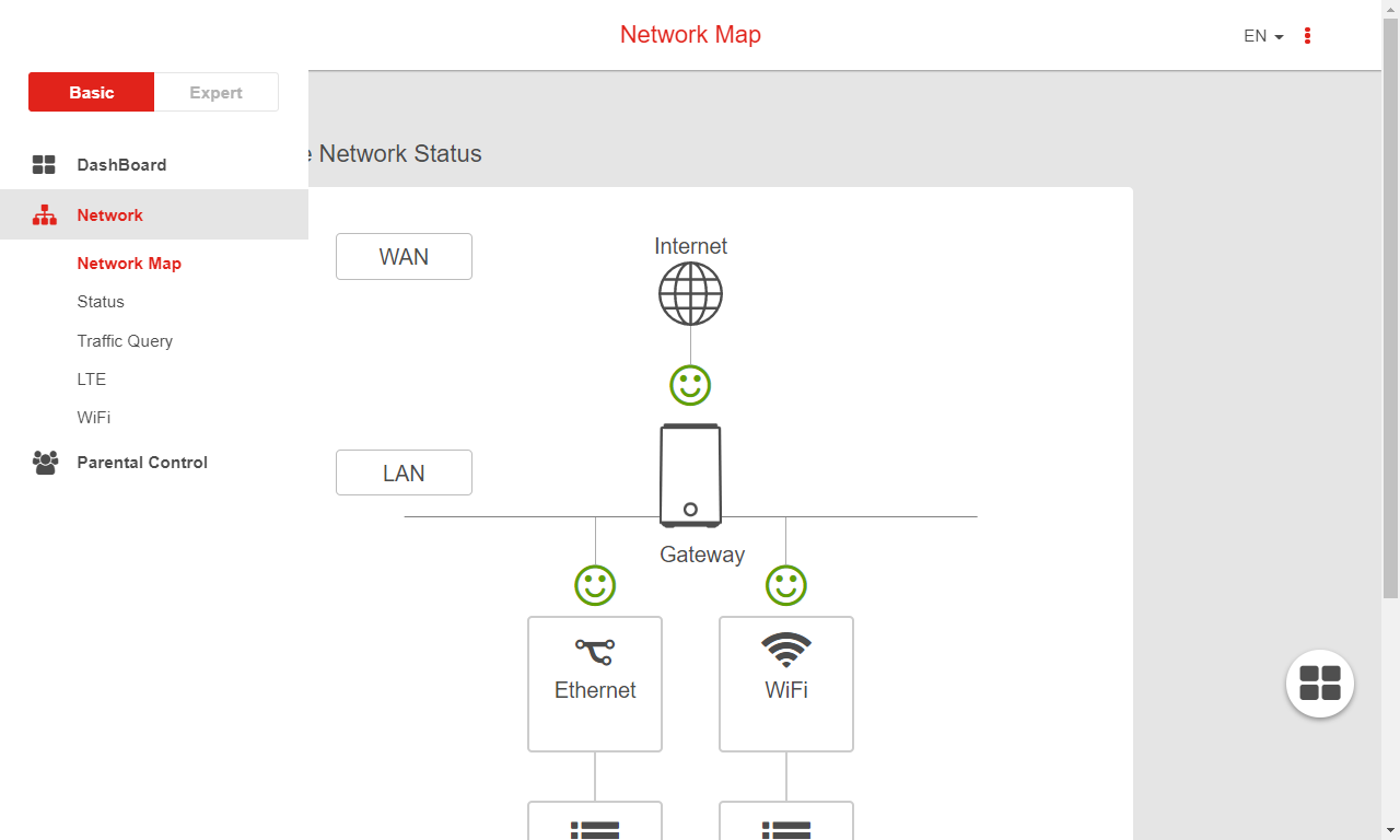 User Interface Overviews Network Wi Fi Overview