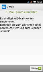 Alcatel Pop C3 - E-Mail - Konto einrichten - 6 / 25