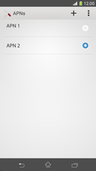 Sony Xperia Z1 Compact - Internet - Manuelle Konfiguration - 0 / 0