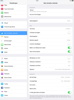 Apple iPad Pro 12.9 inch - E-Mail - Konto einrichten (yahoo) - 8 / 10