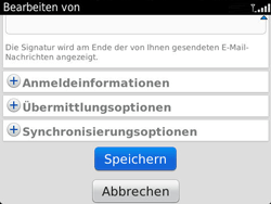 BlackBerry Bold Touch - E-Mail - Konto einrichten - 15 / 17
