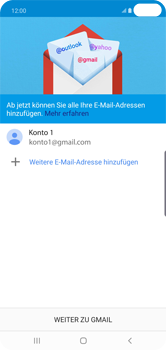 Samsung Galaxy S10 Plus - E-Mail - Konto einrichten (gmail) - 13 / 18