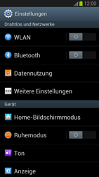 Samsung Galaxy S III - OS 4-1 JB - Internet - Apn-Einstellungen - 0 / 0
