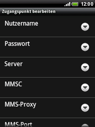 HTC Wildfire - Internet - Manuelle Konfiguration - 2 / 2
