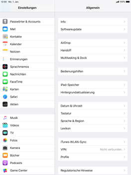 Apple iPad Air 2 - E-Mail - Konto einrichten (yahoo) - 3 / 11