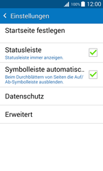 Samsung Galaxy J1 - Internet - Manuelle Konfiguration - 0 / 0