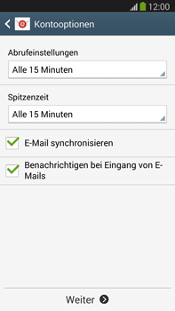 Samsung Galaxy Note 3 LTE - E-Mail - Konto einrichten - 0 / 0