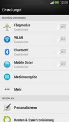 HTC One - Internet - Manuelle Konfiguration - 4 / 26