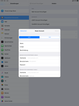 Apple iPad Pro 12.9 inch - E-Mail - Konto einrichten - 11 / 30