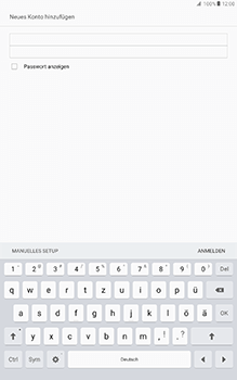 Samsung Galaxy Tab A 10.1 - E-Mail - Konto einrichten - 0 / 0