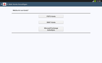 Samsung Galaxy Tab 3 10-1 LTE - E-Mail - Konto einrichten - 0 / 0