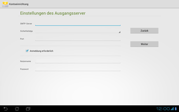 Asus Padfone - E-Mail - Konto einrichten - 1 / 1