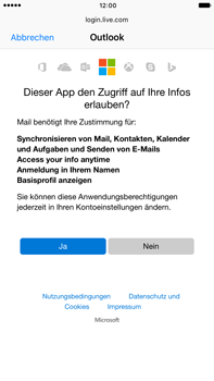Apple iPhone 6 Plus - E-Mail - Konto einrichten (outlook) - 7 / 12