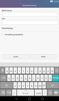 Huawei MediaPad T1 (7.0) - E-Mail - Konto einrichten - 15 / 20