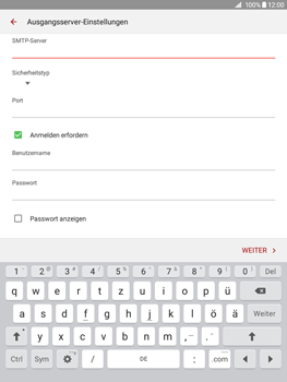 Samsung Galaxy Tab A 9.7 - E-Mail - Konto einrichten - 2 / 2