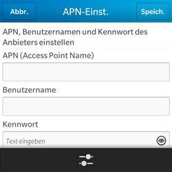 BlackBerry Q5 - Internet - Manuelle Konfiguration - 8 / 22