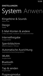 Nokia Lumia 1520 - E-Mail - Konto einrichten - 0 / 0