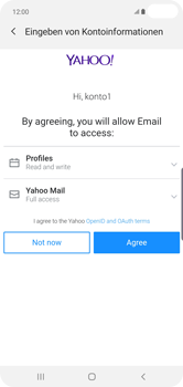 Samsung Galaxy S10 Plus - E-Mail - Konto einrichten (yahoo) - 9 / 12