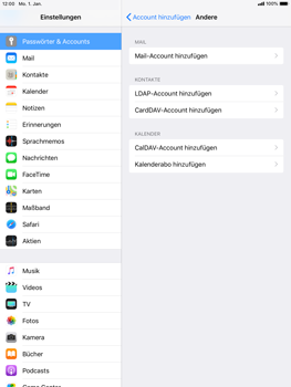 Apple iPad Pro 9.7 inch - E-Mail - Konto einrichten - 6 / 30