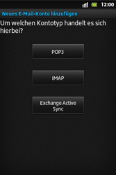 Sony Xperia Go - E-Mail - Konto einrichten - 2 / 2