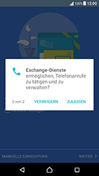 Sony Xperia X Performance - E-Mail - Konto einrichten (outlook) - 1 / 1