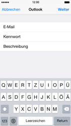 Apple iPhone 5c - E-Mail - Konto einrichten (outlook) - 7 / 11