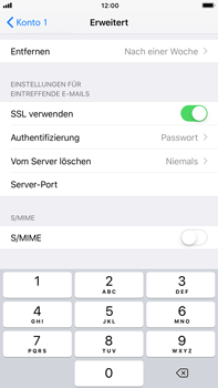 Apple iPhone 8 Plus - E-Mail - Konto einrichten - 1 / 1