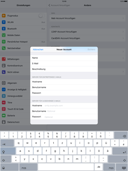 Apple iPad Pro 12.9 inch - E-Mail - Konto einrichten - 2 / 2