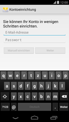 LG Google Nexus 5 - E-Mail - Konto einrichten - 1 / 1