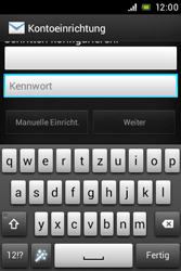 Sony Xperia E - E-Mail - Konto einrichten - 2 / 2