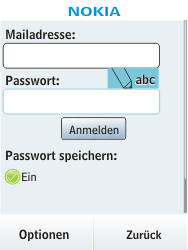 Nokia Asha 300 - E-Mail - Konto einrichten - 0 / 0