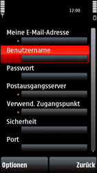 Nokia 5800 Xpress Music - E-Mail - Konto einrichten - 1 / 1