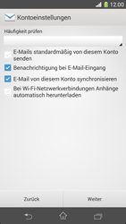 Sony Xperia Z1 Compact - E-Mail - Konto einrichten - 17 / 21
