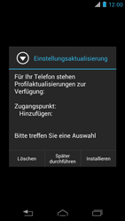 Motorola RAZR i - Internet - Automatische Konfiguration - 7 / 10