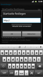Sony Xperia S - Internet - Manuelle Konfiguration - 20 / 22