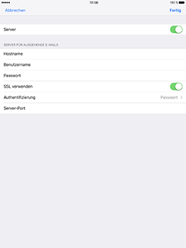 Apple iPad Pro 9.7 inch - E-Mail - Konto einrichten - 0 / 0