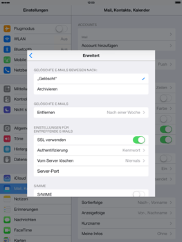 Apple iPad Air - E-Mail - Konto einrichten - 21 / 26