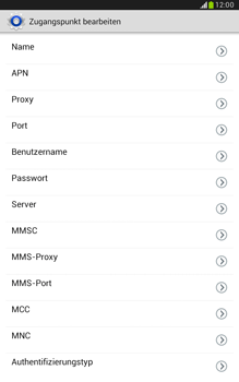 Samsung Galaxy Note 8-0 - Internet - Apn-Einstellungen - 0 / 0