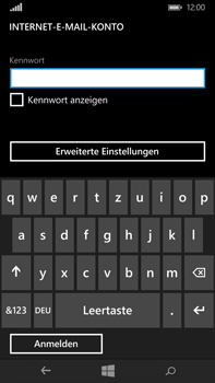 Microsoft Lumia 640 XL - E-Mail - Konto einrichten - 1 / 1