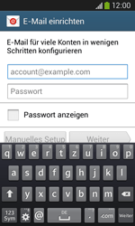 Samsung Galaxy Core Plus - E-Mail - Konto einrichten - 1 / 1