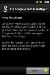 Sony Xperia Go - Apps - Konto anlegen und einrichten - 0 / 0