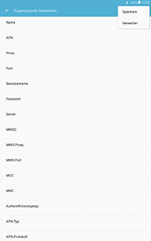 Samsung Galaxy Tab A 10.1 - Internet - Apn-Einstellungen - 16 / 36