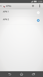 Sony Xperia Z2 - Internet - Apn-Einstellungen - 1 / 1