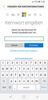 Samsung Galaxy S8 - E-Mail - Konto einrichten (outlook) - 8 / 12