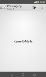 Sony Xperia E1 - E-Mail - Konto einrichten - 2 / 2