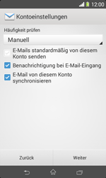 Sony Xperia E1 - E-Mail - Konto einrichten - 0 / 0