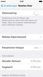 Apple iPhone 5c - Internet - Manuelle Konfiguration - 5 / 10