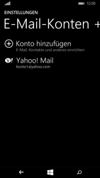 Microsoft Lumia 640 - E-Mail - Konto einrichten (yahoo) - 2 / 2